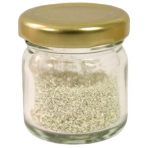 Edible Gold Sprinkles - 12 Karat White Gold Sprinkles